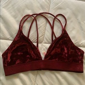 PINK Victoria’s Secret Velvet Bralette